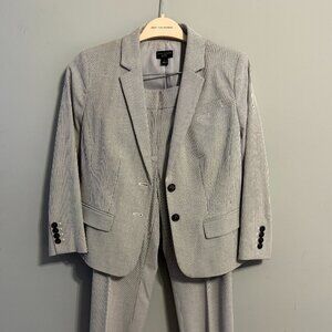 Ann Taylor seersucker women's 6P suit